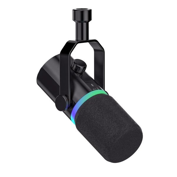 USB Dynamic Microphone RGB Light for Perfect Gaming