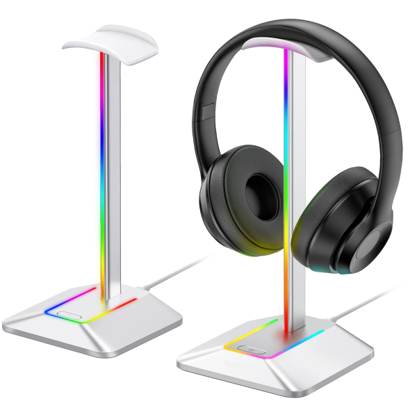 RGB Headphone Stand Desk Gaming Headset Holder